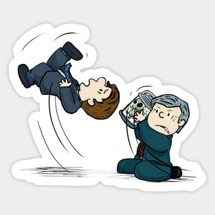 denial of truth Sticker